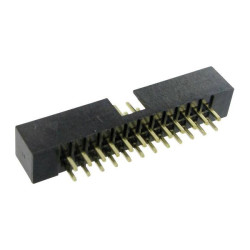 TruComponents 191597 Pin connector no ejector Pitch:2mm,pins: 14 2 Rows