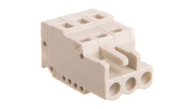 Gniazdo Mcs-Midi Classic 3-Biegunowe Jasnoszare Raster 5Mm 721-103/026-000...