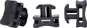 Podstawa opaski kablowej HellermannTyton ACFM8W6.2PT3-PA66/6HIRHS-BK 151-03249, 25 szt.