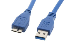 Przewód połączeniowy USB 3.0 SuperSpeed 0,5m USB - microUSB CA-US3M-10CC-0005-B