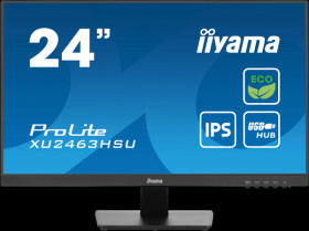 XU2463HSU-B1 61-cm monitor, 1080p, USB, EEC B