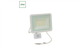 Noctis Lux 2 Naświetlacz 50W Cw 230V Ip44 212X206x35mm Biały Czujnik Ruchu Pir