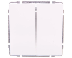 KOS66 Łącznik świecznikowy biały 660415