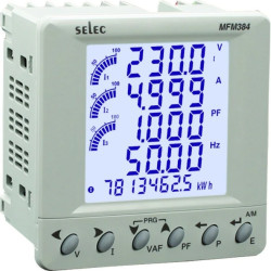 Miernik wielofunkcyjny 3f LCD EIA-485 MFM384-C-CU-G