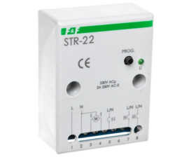 Sterownik rolet 230V biały 50-60Hz śruba IP20 STR-22