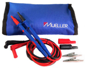 Przewody pomiarowe długość przewodu 4mm Mueller Electric kategoria CAT III 1000V Zestaw sondy pomiarowej