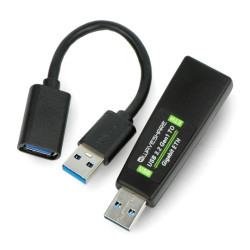 Adapter USB 3.2 do Ethernet Gigabit - Waveshare 20162