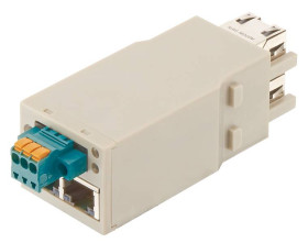 Harting 09801130400 Podwójny moduł śrubowe 1 szt.