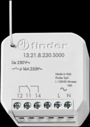 Radio switching actuator, 250 V (AC), 16 A, 13.21.8.230.S000