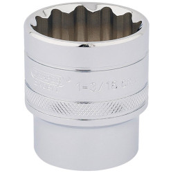 Draper Expert 33728 1/2&quot; Sq. Dr. Hi-Torq&#xAE; 12 Point Socket (1.3/16&quot;)