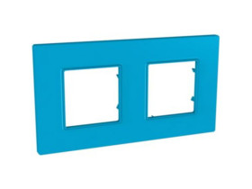 UNICA QUADRO Ramka 2 podwójna aqua MGU4.704.26 SCHNEIDER ELECTRIC