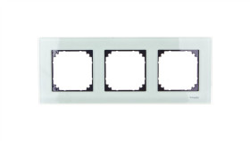 Merten M-Elegance Ramka Potrójna Szklana Szmaragdoway Mtn404304