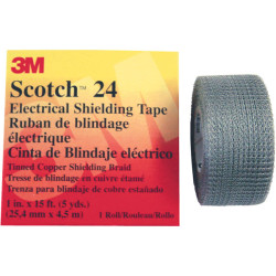 3M&#x2122; 80012024016 Scotch 24 Metallic Wire-Gauze Hose Copper Tin-Plated 25mm x 4.5m