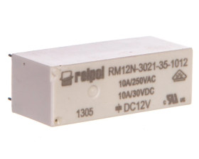 Przekaźniki miniaturowy 1P 10V 12V DC PCB RM12N-3021-35-1012 2614938