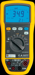 P01196777 Multimeter C.A 5277, digital, 6000 counts, TRMS, 12 bit converte