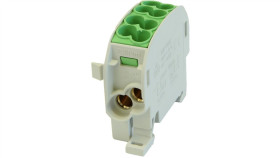 Blok Rozdzielczy - Odgałęźny Al/Cu Scb 25 (80110) Simblock Zielony 81501005