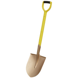Sealey NS107 Round Point Shovel 240 x 420 x 990mm - Non-Sparking