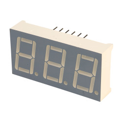 Kingbright BA56-12GWA 14.2mm 3 Digit Green LED Display Anode
