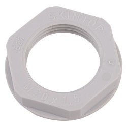 LAPP 53119023 SKINTOP GMPL-GL-M20 Locknut M20 x1.5 Light Grey