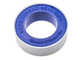 Taśma PTFE teflonowa, dł.10m szer.12mm, biała