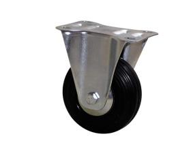 Koło samonastawne średnica kabla 80mm Płyta Guitel Hervieu 80kg wysokość całkowita 107mm