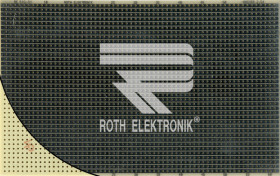 RE510-S1 Prototyping board, CEM3, spacing 2.54 mm, strips