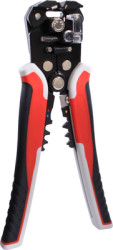 Stripping and crimping tool for cables, Cu/Al wires, insulated/uninsulated terminals, 0.25-6.0 mm², AWG 24-10, L 210 mm, 312 g,