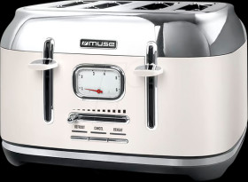 436470 MUSE stainless steel toaster beige MS-131 SC