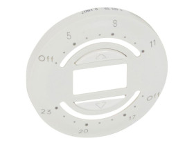 CELIANE Plakietka do zegara sterowania rolet biała 068159 LEGRAND