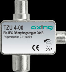 TZU00400 Adjustable attenuator IEC connectors