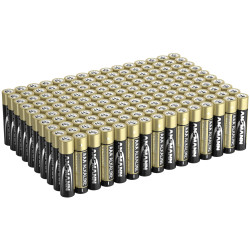Ansmann 1501-0026-510 AAA Batteries 1.5V 150-Pack for High Power Use