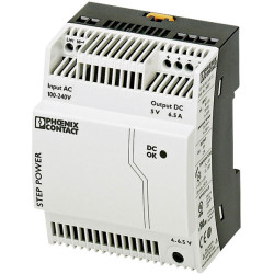 Phoenix Contact 2868541 STEP-PS/1AC DIN Rail Power Supply 5V DC 6.5A 32.5W