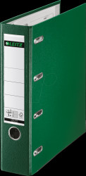 10120055 Double lever arch file, PP, A4, 2x A5 landscape, green