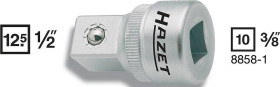 Hazet 8858-1 Adapter do nasadek 3/8 cal Końcówka wkrętaka 3/8" (10 mm) 36 mm 1 szt.