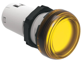 Lampka sygnalizacyjna LED jednoczęściowa żółta 24VAC/DC LPMLB5