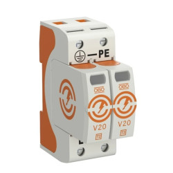 Ogranicznik przepięć Typ T2 2P 20kA 550V V20-2-550 5095212