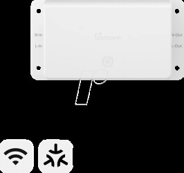 BASIC-1GS 1-Channel Switching Actuator, Matter over Wi-Fi