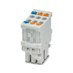 Klucz polaryzacyjny 6 -pinowe raster 3.45mm 2 -rzędowe Wciskane Gniazdo Phoenix Contact