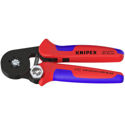 Knipex 97 53 14 Self-Adjusting Crimping Pliers For End Sleeves (Ferrules)