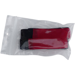 TruComponents 656341 Hook-and-loop tape with strap 400mm x 20mm Red/Blk 2 pc(s)