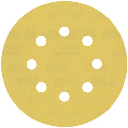 Bosch 2608900811 Expert C470 Sandpaper 400 Grit 125mm 5pieces Velcro
