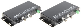 Światłowodowy konwerter WIDEO OVH-2D/SC 2x VIDEO + RS-485 KOMPLET TXRX