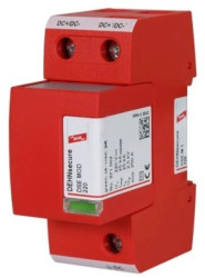Ogranicznik przepięć C Typ 1 do ochrona nstalacji PV 1P 25kA 2,5kV 220V DC DEHNsecure M 220 971120