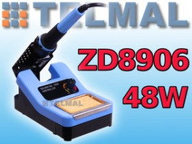 Stacja lutownicza ZD8906 lutownica z regulacją tem