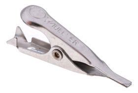 Zacisk krokodylkowy 5A Nie 6mm Mueller Electric