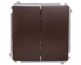 Simon Basic Łącznik świecznikowy czekoladowy BMW5.01/47