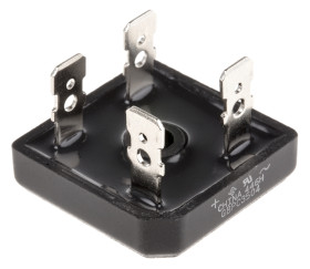 Mostek prostowniczy Jednofazowy 35A 400V Połączenie silikonowe GBPC