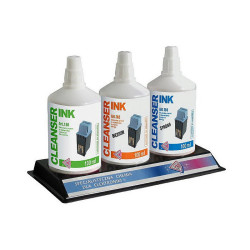 Zestaw Cleanser Ink Plus 3x100ml do drukarek głowic kadridży