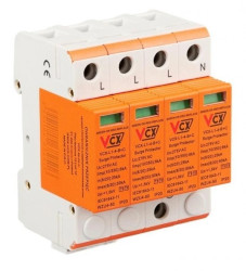 Ogranicznik przepięć Typ T1+T2 4P 6kA badania z certyfikatem BBJ