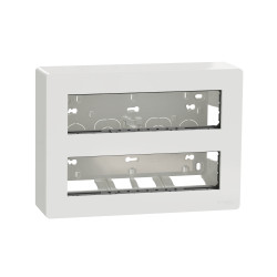 Obudowa kasety sterowniczej Schneider Electric 10-otworowa Biały New Unica